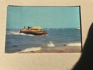 Hovertravel hovercraft Ryde Isle of Wight postcard 1966 - Picture 1 of 1