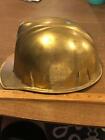 Vintage Fritz Brass  Full Size Replica Of Fireman Helmet / Hat Mid Century Heavy