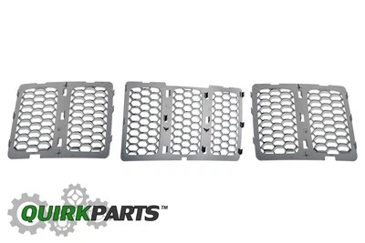 14-16 Jeep Grand Cherokee CHROME GRILLE INSERT HONEYCOMB OEM NEW MOPAR GENUINE - Imagem 1 de 4