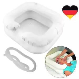 Tragbares Shampoo Waschbecken Aufblasbares Kopfwaschbecken Für Bettlägerige DE - Bild 1 von 12