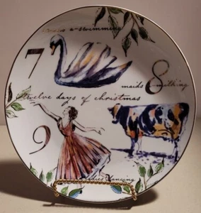 MIGLIORI CASE E GIARDINI 12 GIORNI DI NATALE PIATTO INSALATA GIORNI 7 8 9 - Foto 1 di 3