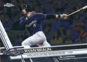 B4700- 2017 Topps Chrome BB Card #s 1-200 +Rookies -You Pick- 15+ FREE US SHIP - Picture 1 of 274