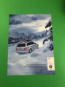 2003 BMW 325xi ORIGINAL VINTAGE PRINT AD ADVERTISEMENT PRINTED - Picture 1 of 1