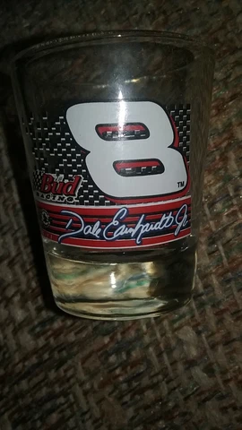 Dale Earnhardt Jr. #8 NASCAR *Shot Glass* Fan Racing NASCAR Souvenir New/other Cover
