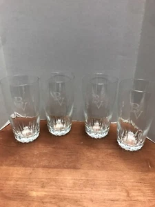 DE COLECCIÓN 4 VASOS DE WHISKY DE TERCIOPELO NEGRO IMPORTADOS CANADIENSES BV - Imagen 1 de 5