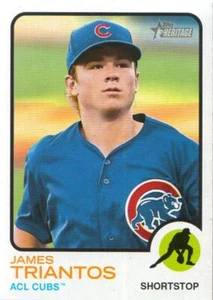 2022 Topps Heritage Minors Baseball Baseball #91 James Triantos - Picture 1 of 1