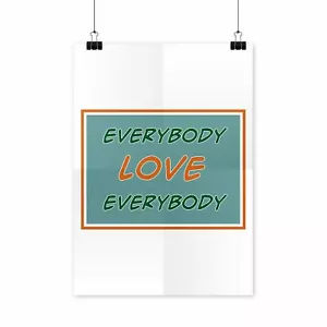Everybody Love Everybody Poster Semi Pro Poster Jackie Moon Poster - Bild 1 von 6