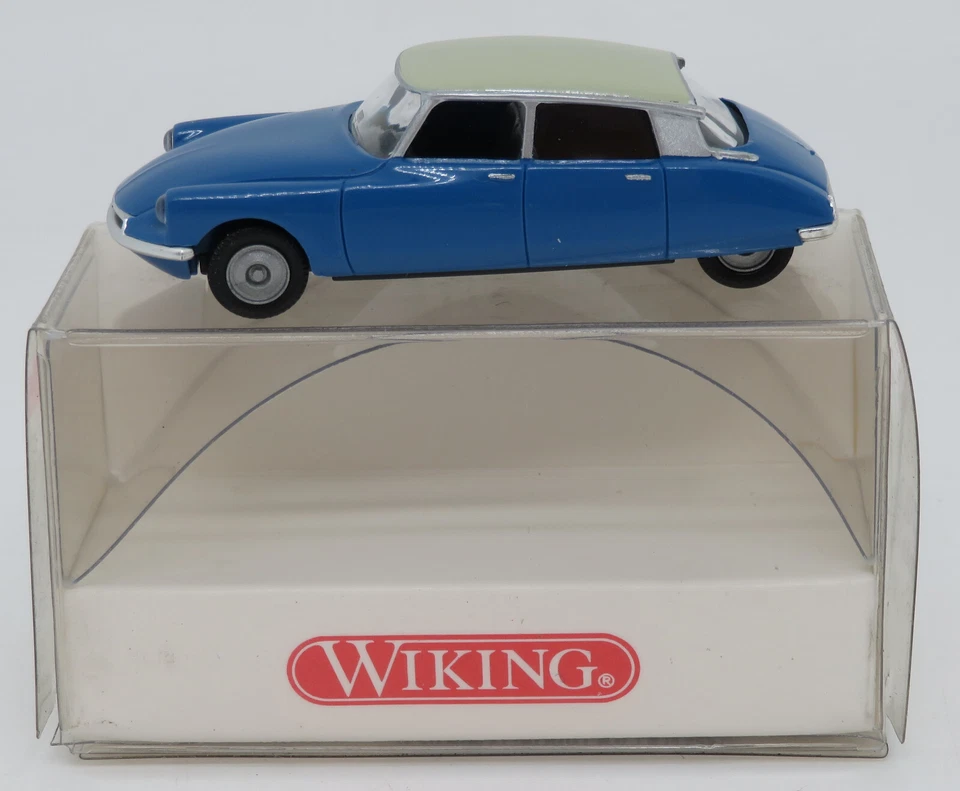 MICRO WIKING HO 1/87 CITROEN DS ID 19 BLEU CLAIR #8070124 IN BOX - Photo 1/4