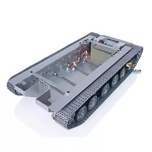 1/16 HengLong Metal Chassis Tracks Wheels Gearbox for RC Tank IDF Merkava MK IV - Picture 1 of 11