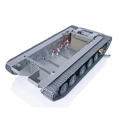 1/16 HengLong Metal Chassis Tracks Wheels Gearbox for RC Tank IDF Merkava MK IV - Image 1 of 4
