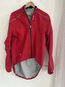 Sugio RPM Red Cycling Jacket Waterproof Zip up Size Small A - Picture 1 of 10