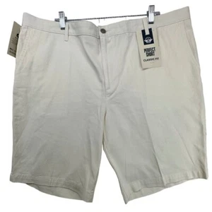 Dockers Mens Perfect Short Sz 44 Classic Fit White NWT $48 MSRP Preppy Classic - Picture 1 of 16