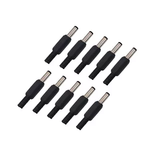US Lager 10 Stck. 5,5 mm x 2,5 mm Stecker gelötet Typ DC Netzstecker Stecker Adapter - Bild 1 von 4