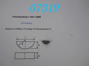 MUELLE DISCO 5,0x7,5x18,6 -DIN 6888- VE: 10 UNIDADES - Imagen 1 de 1