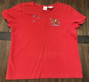 Vintage Disney Tigger Plays 2 Win Two Button-Shirt Damen Large - Bild 1 von 6