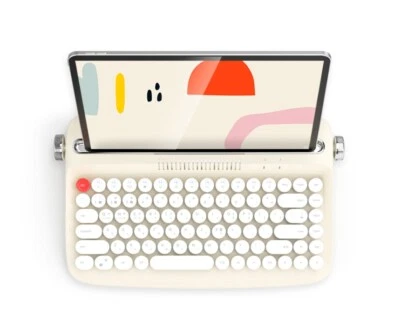 acto Retro Typewriter Mini Bluetooth Keyboard B303 4 Colors - Image 1 of 4