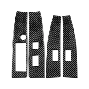 Carbon Fiber Window Switch Buttons Cover Trim For Toyota Tacoma 2016-2020 - Picture 1 of 7