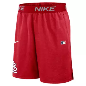 St. Louis Cardinals Nike Authentic Collection Performance Knit Shorts 2025 MLB - Picture 1 of 3