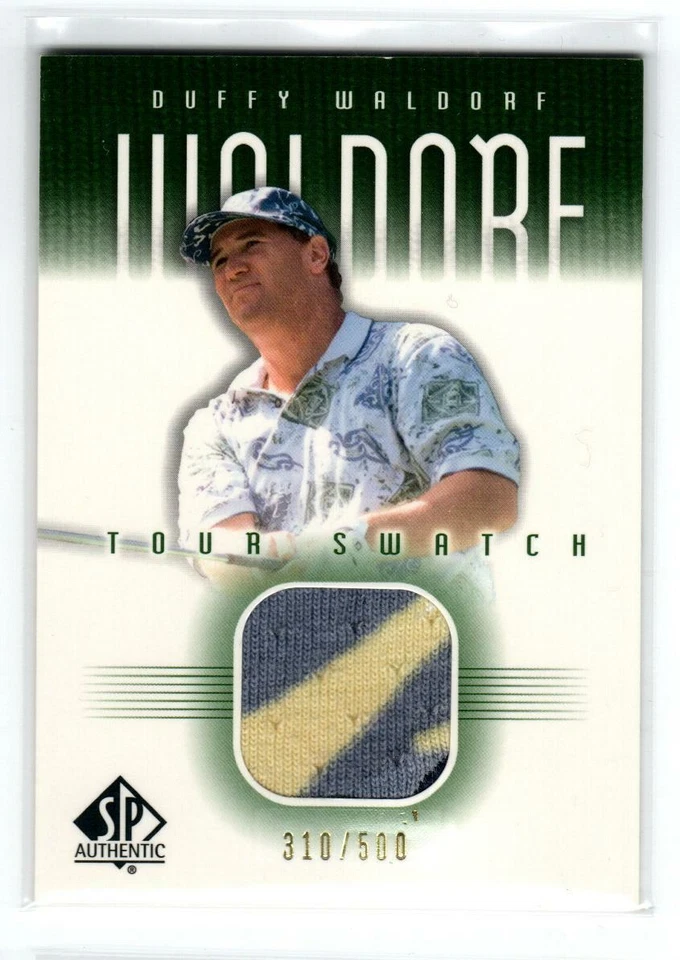 2001 SP Authentic Tour Swatch #DWTS Duffy Waldorf (ref 187356) - Image 1 of 1