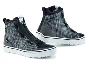 Motorradschuhe TCX IKASU AIR SCHWARZ GRAU GR 44 BLACK GREY SHOES CITY URBAN TOURING - Bild 1 von 1