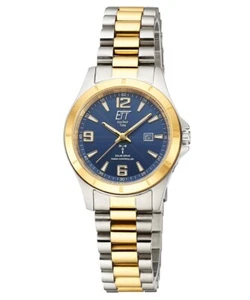 Ett Eco Tech Time Montre Femme Radio-Solaire Gobi Lady Bicolore/Bleu ELS-11677-3 - Bild 1 von 4