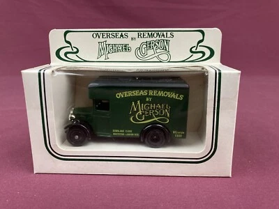 Lledo Michael Gerson DG-16 Overseas Removals Green Diecast NIB - Image 1 of 4