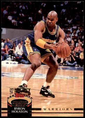 Byron Houston #350 1992-93 Stadium Club - Image 1 of 2