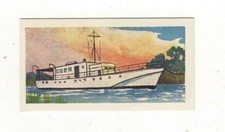 Shipping Motor Torpedo Boat converted to a houseboat 1961