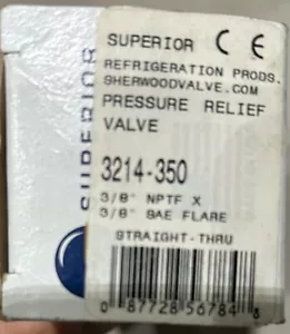 Superior Valve 3214-350 Pressure Relief Valve 3/8" 350psi - Picture 1 of 1