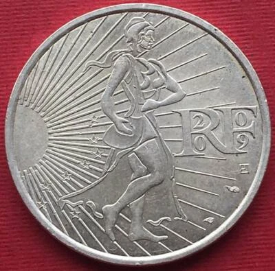 FRANCIA, PLATA 10 EUROS 2009 (ABC-F) PRIMERA CALIDAD, ESCASO Foto 1 de 2
