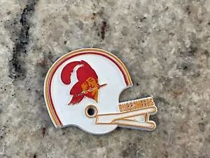 Vintage NFL Football Team Helm Gummi Magnet - Tampa Bay Buccaneers - Bild 1 von 2