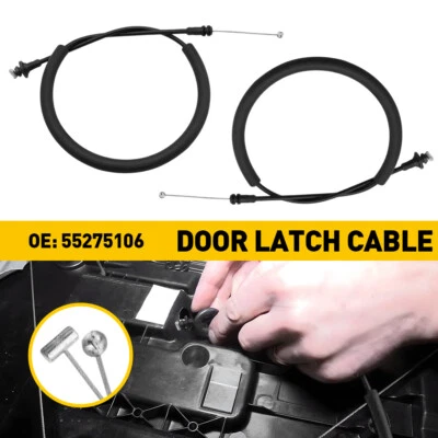 Cable de liberación de pestillo de puerta trasera izquierda+derecha para camioneta Dodge Ram 1500 2500 3500 1998-02 Foto 1 de 4