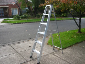 Step Ladder Aluminium Bailey 180 cm - Picture 1 of 11
