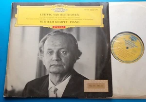 Wilhelm Kempff BEETHOVEN Piano Sonatas No.31 & 32 - DGG 138 945 SLPM Red Stereo - Imagen 1 de 2