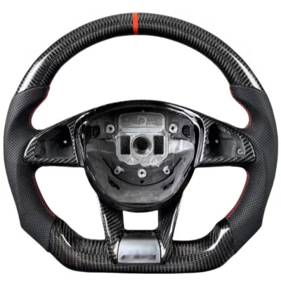 Fits For Mercedes-Benz C/E/S-Class AMG GT  Carbon Fibre Steering Wheels - Image 1 of 4