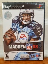 Madden NFL 08 PS2 (Sony PlayStation 2, 2007) Brand New and Sealed