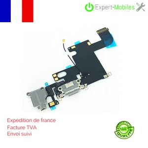 iPhone 6 plus - DOCK CONNECTEUR DE CHARGE GRIS OU BLANC - Photo 1 sur 3