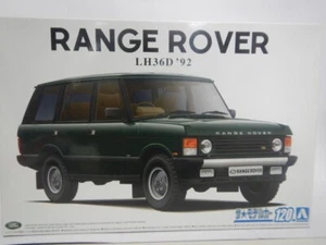 Aoshima 1/24 The Model Car No.120 Land Rover LH36D RANGE ROVER Classic 1992 kit - Picture 1 of 2