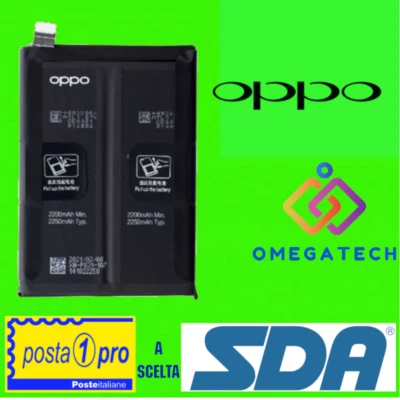 BATTERIA Originale per Oppo Find X3 Pro CPH2173 4500MaH Ricambio BLP831