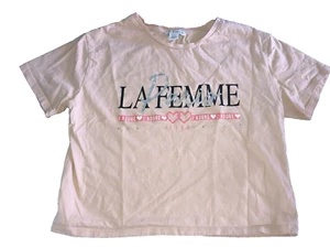 Camiseta Top Primark Niños 11-12 Rosa S/S USADA La Mujer - Imagen 1 de 4