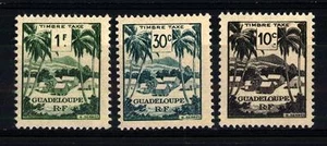GUADELOUPE - GUADALUPA - 1947 - Segnatasse - Imagen 1 de 1