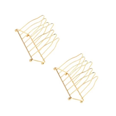  2 Count Dish Organizer Rack Plate Stacker Racks for Kitchen Counter - Image 1 of 4