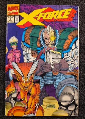 X FORCE 1 KEY ISSUE 1st app GW BRIDGE Rob LIEFELD Cover Deadpool Spider-man V 1 - Image 1 of 2