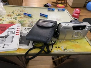 Canon Sure Shot 76 Zoom Date 35mm Film Camera – Untested Point & Shoot - Picture 1 of 17