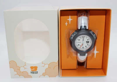 Reloj sauna CASIO SAN-100H-7BJR sauna Ikitai esfera blanca unisex resina naranja 2025 Foto 1 de 4