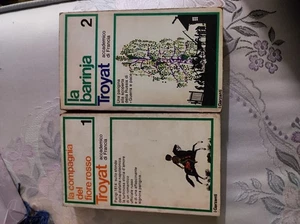 Lotto 2 Libri Troyat La Barinja  La Compagnia Dei Fiore Rosso Lr56 - Foto 1 di 2