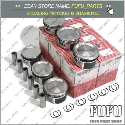 Juego de 6 pistones y anillos STD Φ83mm para Volvo XC90 S80 2.9T T6 L6 B6294T 274365 Foto 1 de 4