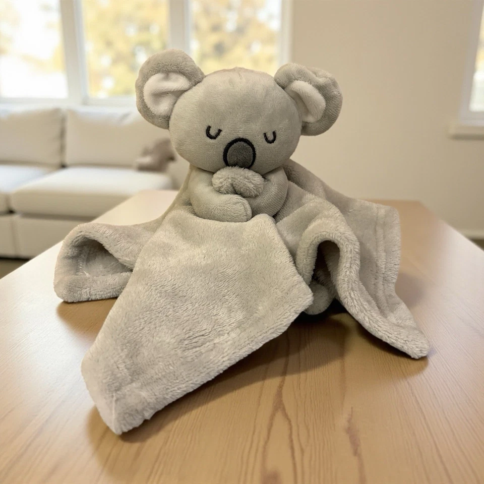 Manta de seguridad Tahari Bloomin Baby Koala Lovey de felpa bordada 12 pulgadas Foto 1 de 4