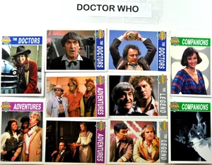 10 x MINT BBC DOCTOR WHO 1995 Collectors CARD with Adventures Companions Legend - Foto 1 di 20