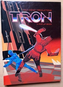 Original Hardcover Tron Pop-Up Buch 1982 - Bild 1 von 15